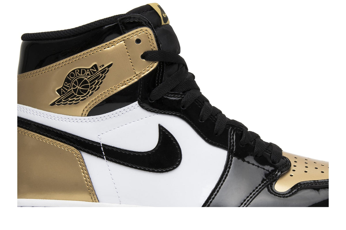 Retro 1 High OG NRG Sneakers — Gold Toe — 861428-007