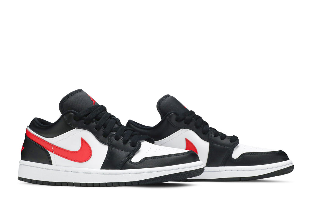 Retro 1 Low Sneakers — Siren Red — DC0774-004
