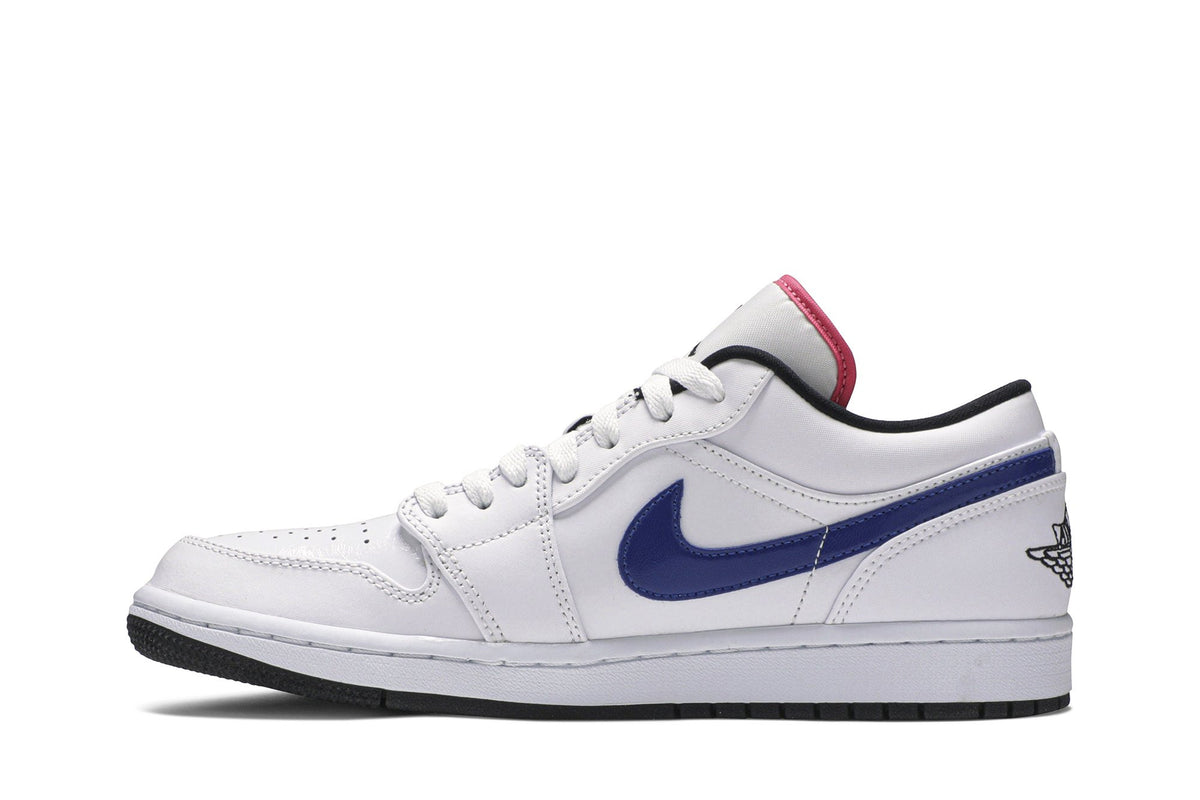 Retro 1 Low Sneakers — Multi-Color Swoosh — CW7009-100