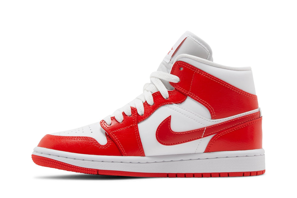 Retro 1 Mid Sneakers — Habanero Red — BQ6472-116