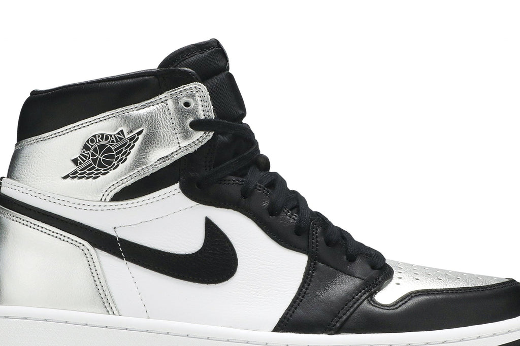 Retro 1 High OG Sneakers — Silver Toe — CD0461-001