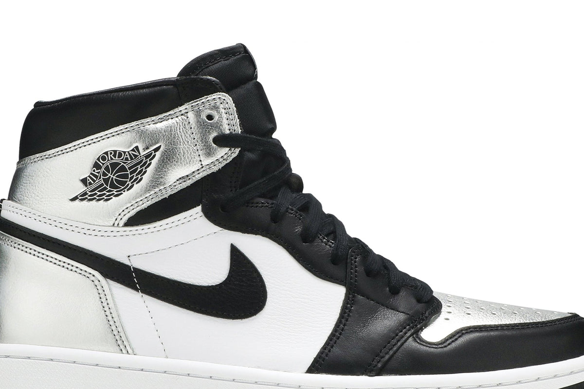 Retro 1 High OG Sneakers — Silver Toe — CD0461-001