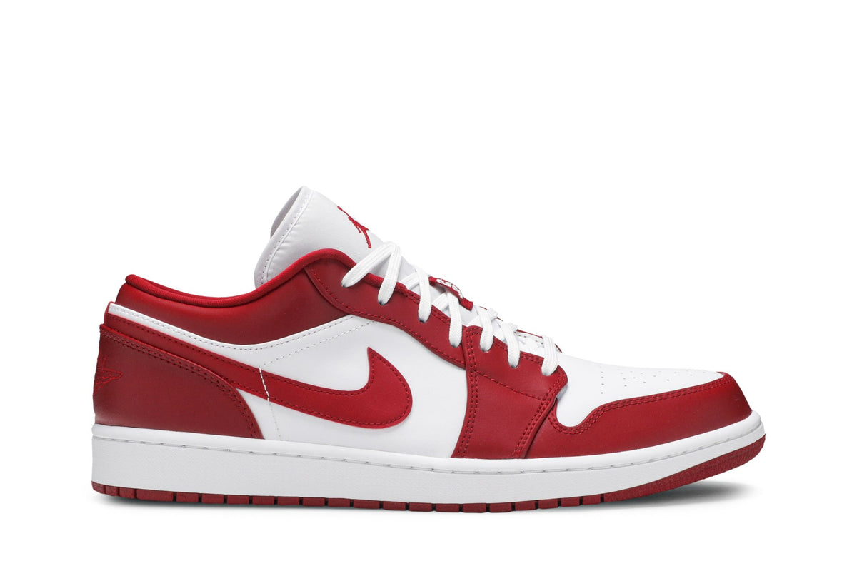 Retro 1 Low Sneakers — Gym Red — 553558-611