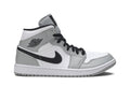 Retro 1 Mid Sneakers — Smoke Grey — 554724-092