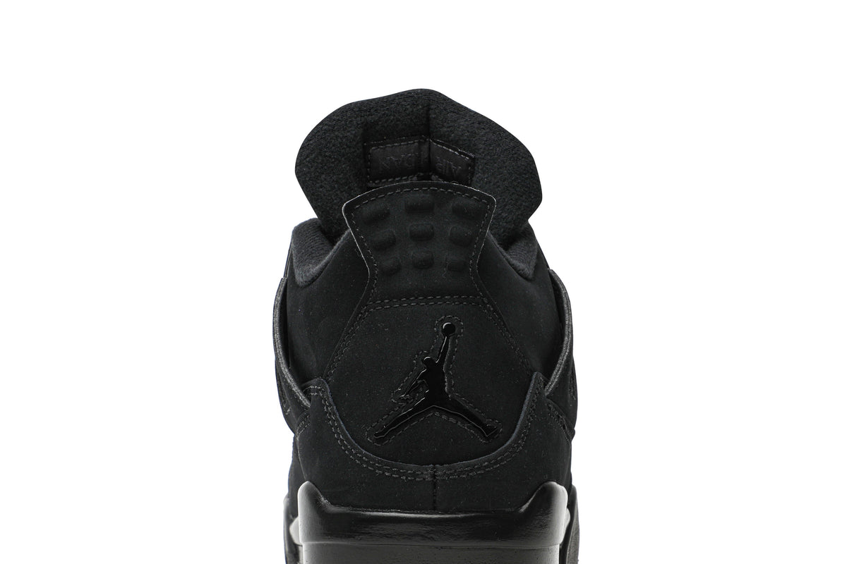 Retro 4 Sneakers — Black Cat — CU1110-010