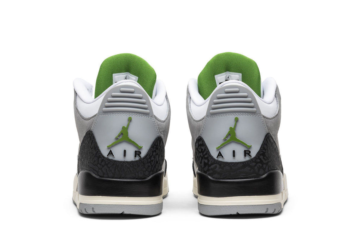 Retro 3 Sneakers — Chlorophyll — 136064-006