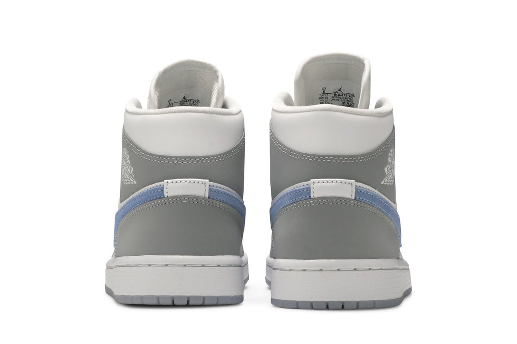 Retro 1 Mid Sneakers — Wolf Grey Aluminum — BQ6472-105