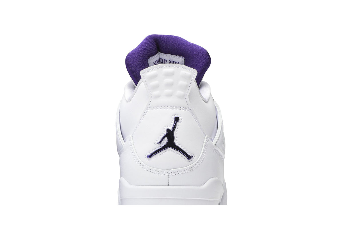 Retro 4 Sneakers — Purple Metallic — CT8527-115