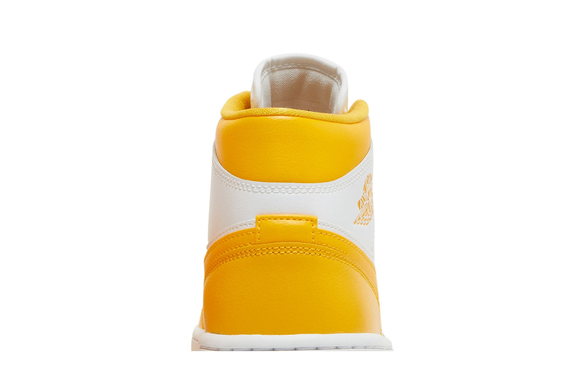 Retro 1 Mid Sneakers — University Gold — BQ6472-117