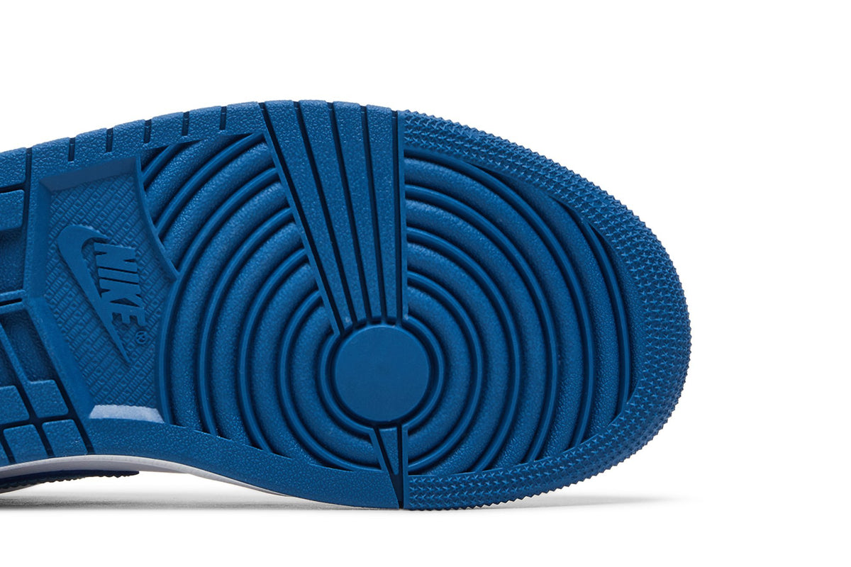 Retro 1 Low Sneakers — Marina Blue — DC0774-114