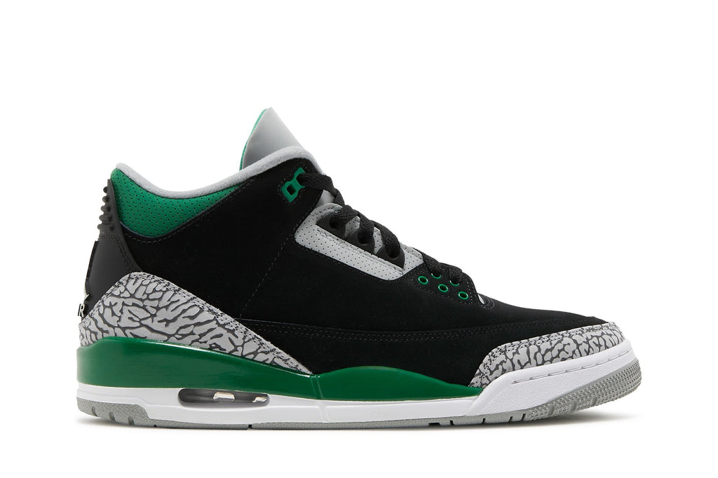 Retro 3 Sneakers — Pine Green — CT8532-030