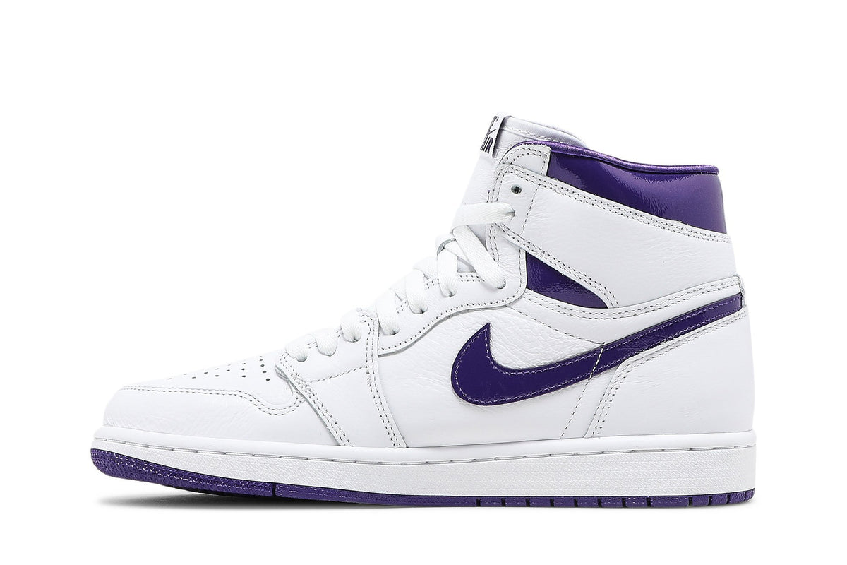 Retro 1 High OG Sneakers — Court Purple — CD0461-151