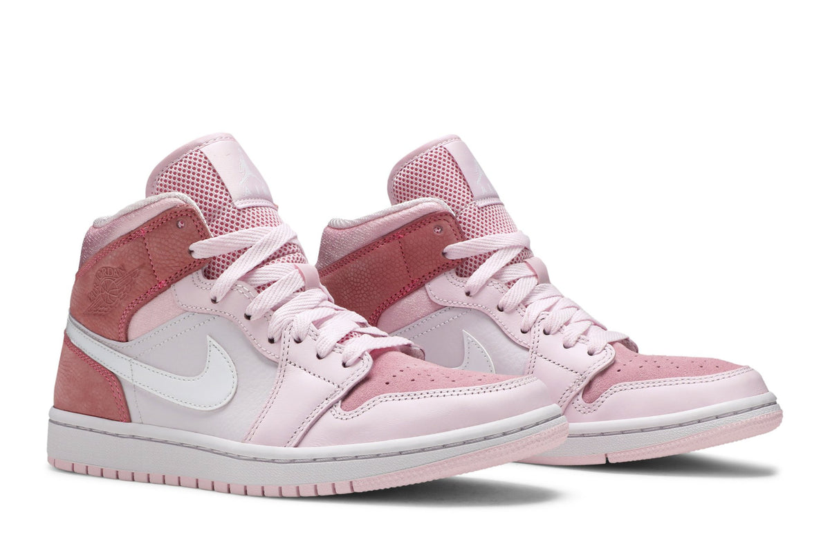 Retro 1 Mid Sneakers — Digital Pink — CW5379-600