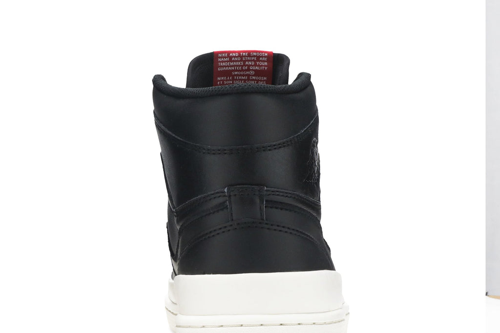 Retro 1 High Double Strap Sneakers — Black — AQ7924-001