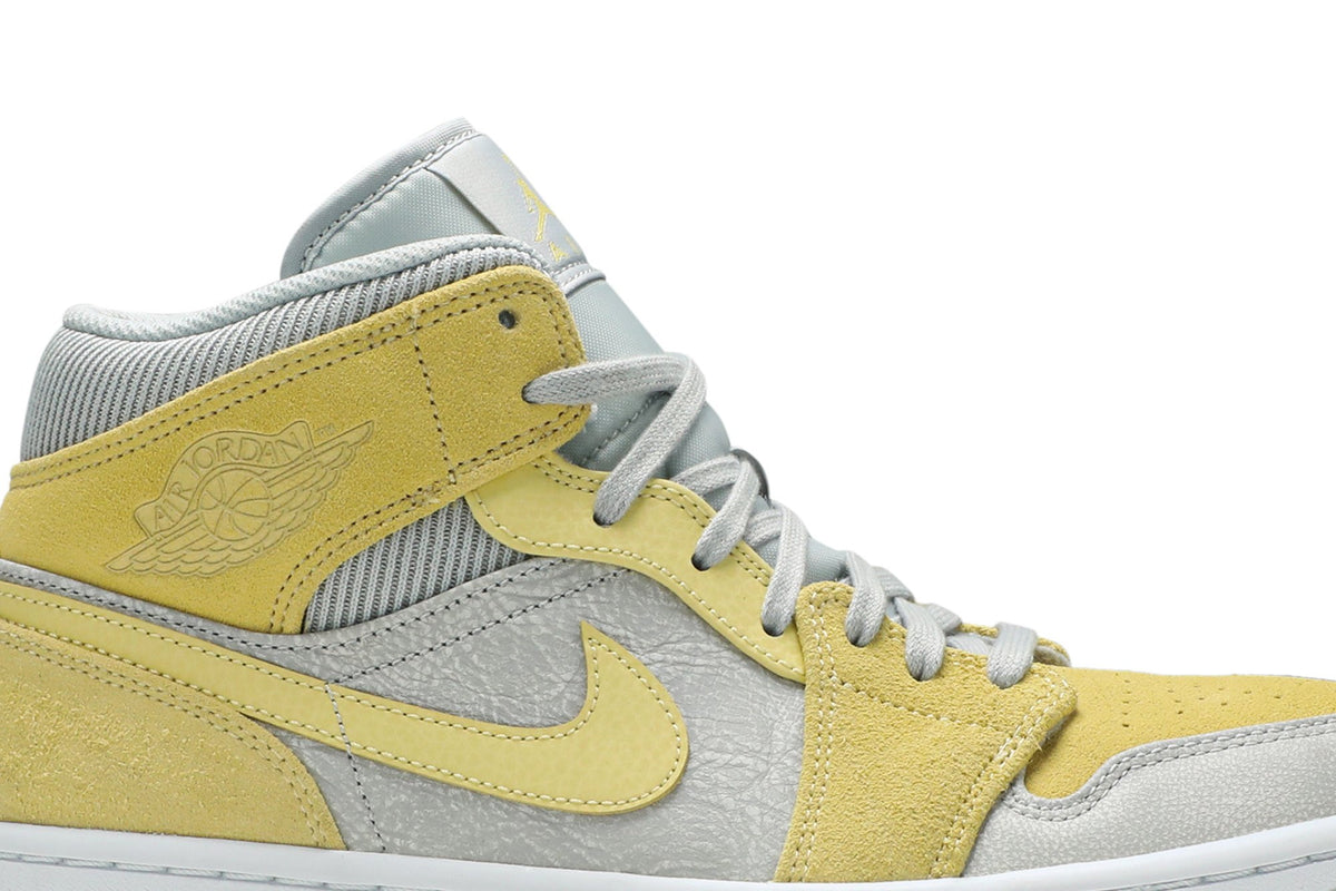Retro 1 Mid SE Sneakers — Lemon Wash — DA4666-001