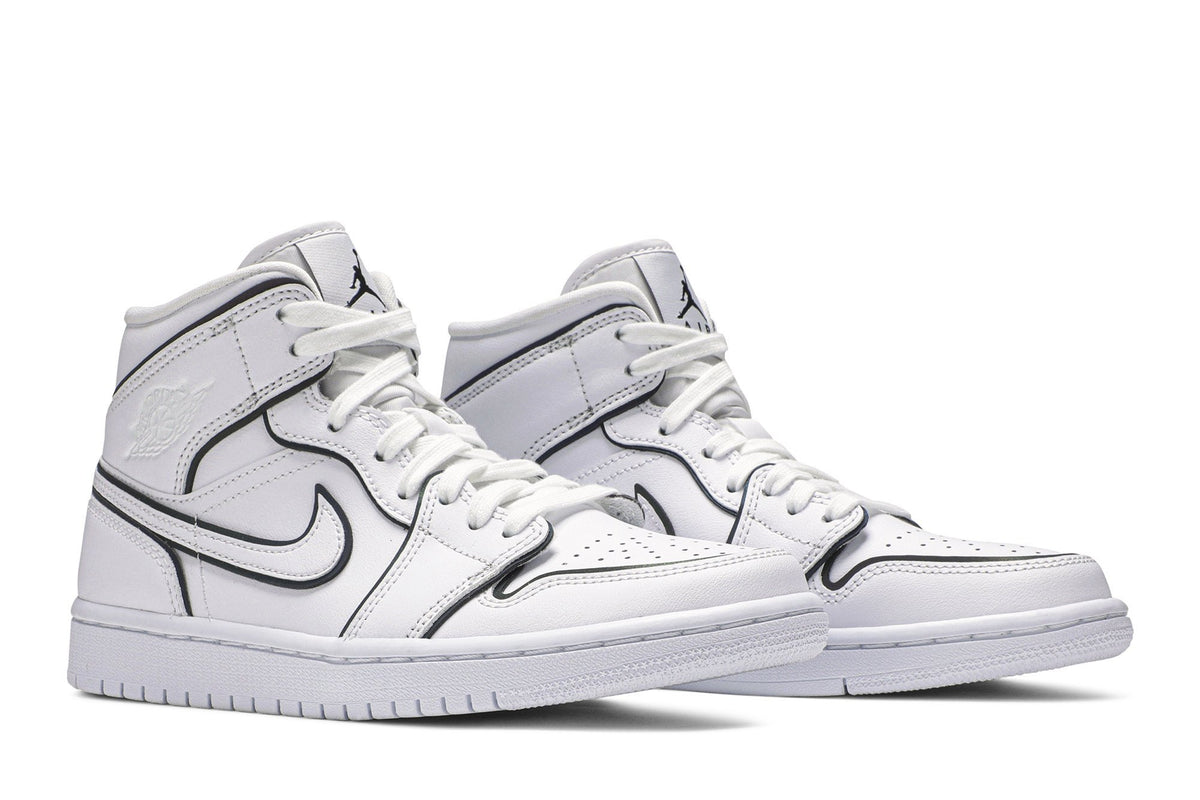 Retro 1 Mid SE Sneakers — Iridescent Trim — CK6587-100