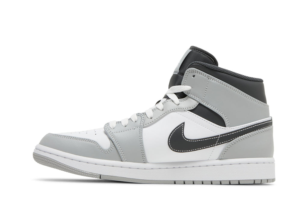 Retro 1 Mid Sneakers — Light Smoke Grey — 554724-078