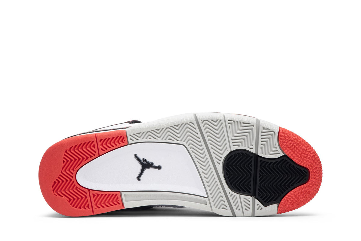 Retro 4 Sneakers — Pale Citron — 308497-116