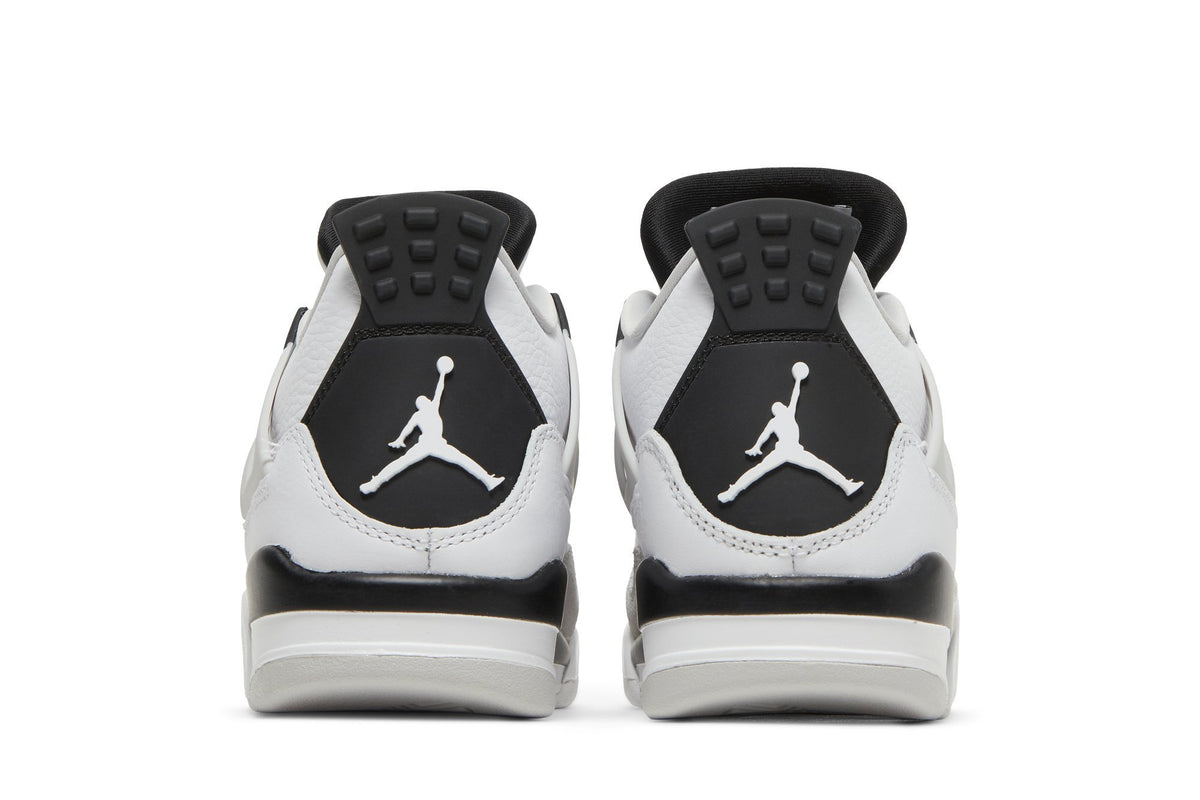 Retro 4 GS Sneakers — Military Black — 408452-111
