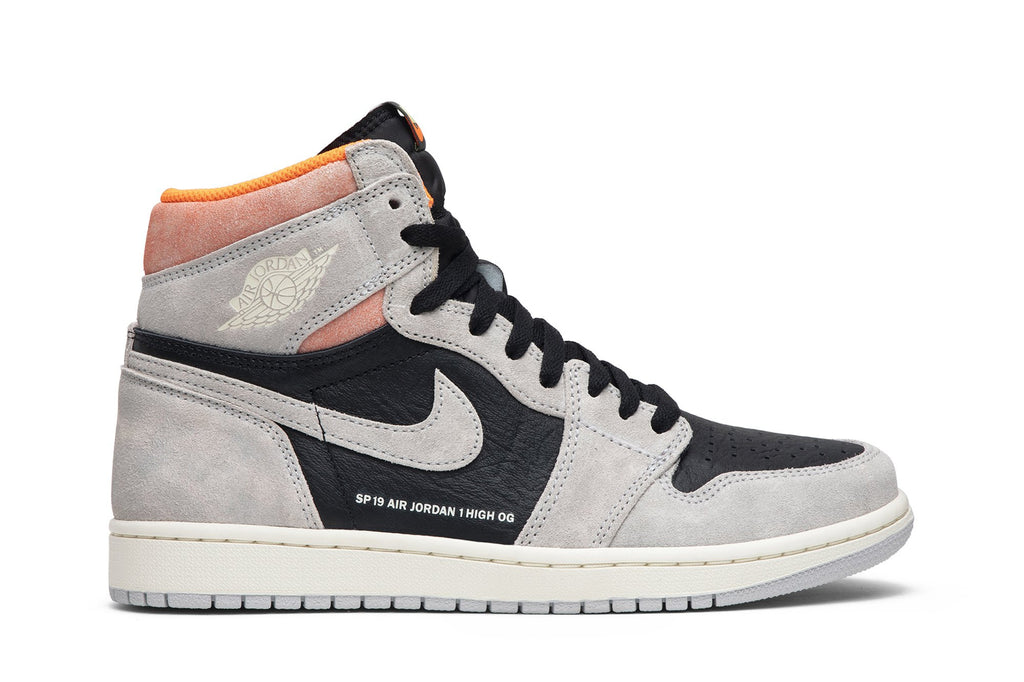 Retro 1 High OG Sneakers — Neutral Grey — 555088-018