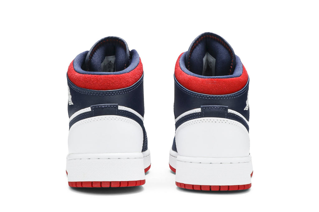 Retro 1 Mid GS Sneakers — USA Olympic — BQ6931-104