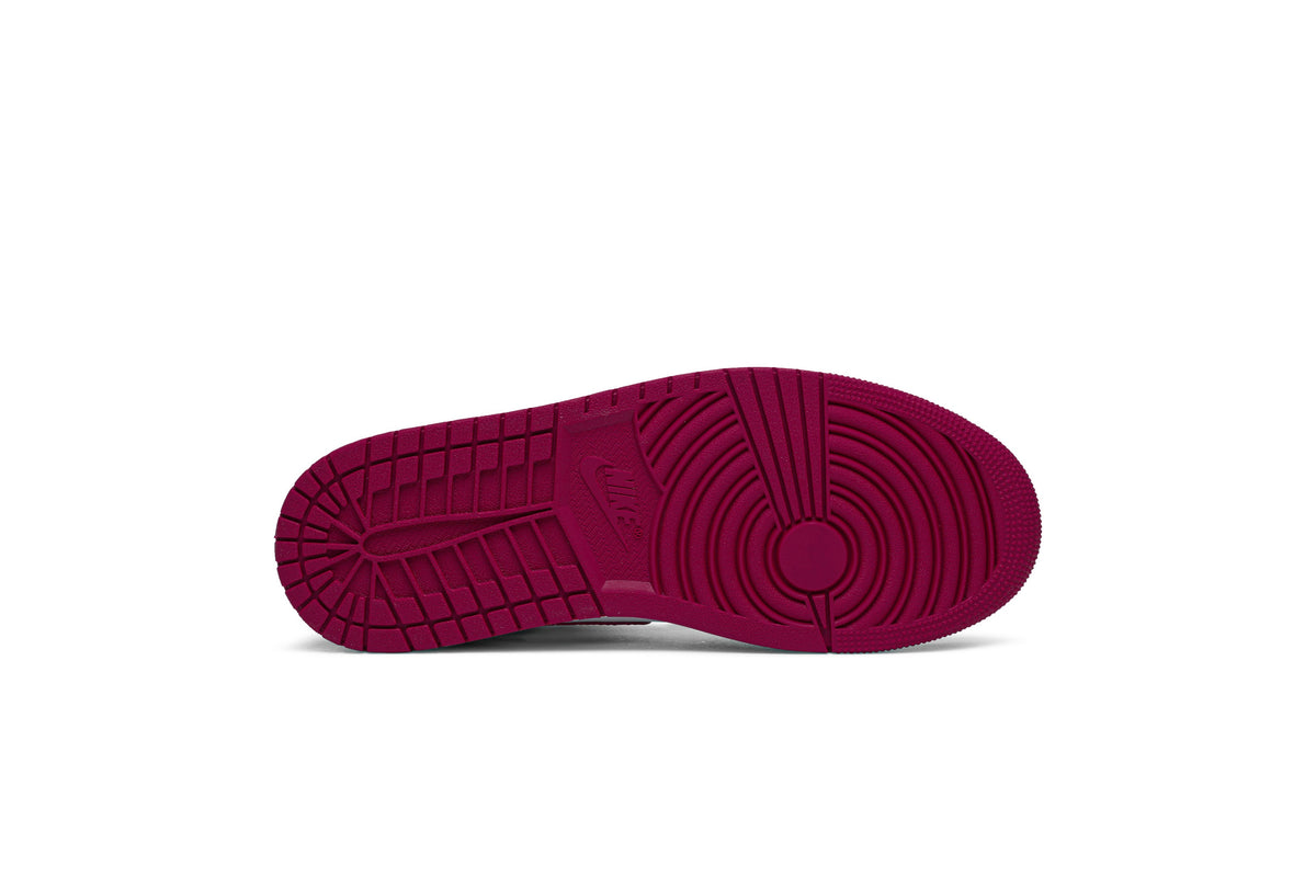 Retro 1 Mid Sneakers — Noble Red — 554724-066
