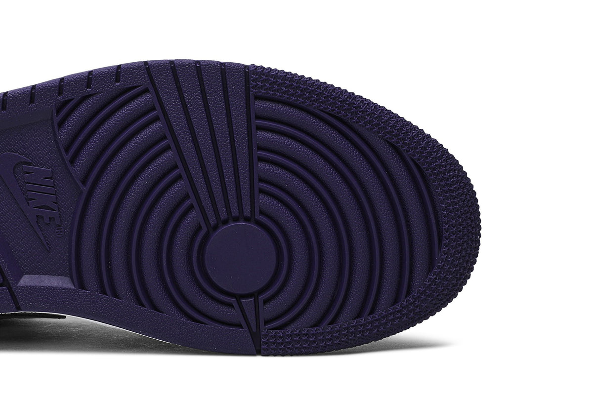 Retro 1 Low Sneakers — Court Purple — 553558-125