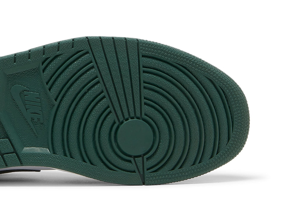 Retro 1 Low Sneakers — Green Toe — 553558-371