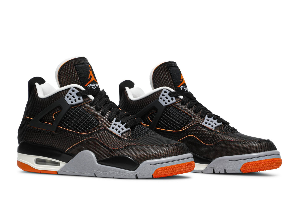 Retro 4 Sneakers — Starfish — CW7183-100