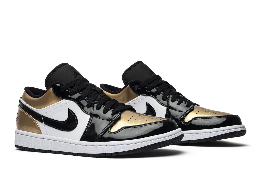 Retro 1 Low Sneakers — Gold Toe — CQ9447-700