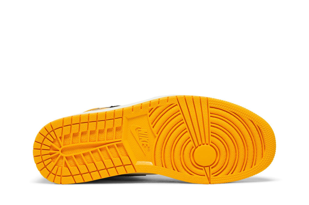 Retro 1 High OG Sneakers — Yellow Toe — 555088-711
