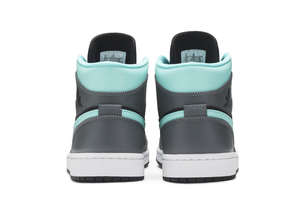 Retro 1 Mid Sneakers — Grey Aqua — 554724-063