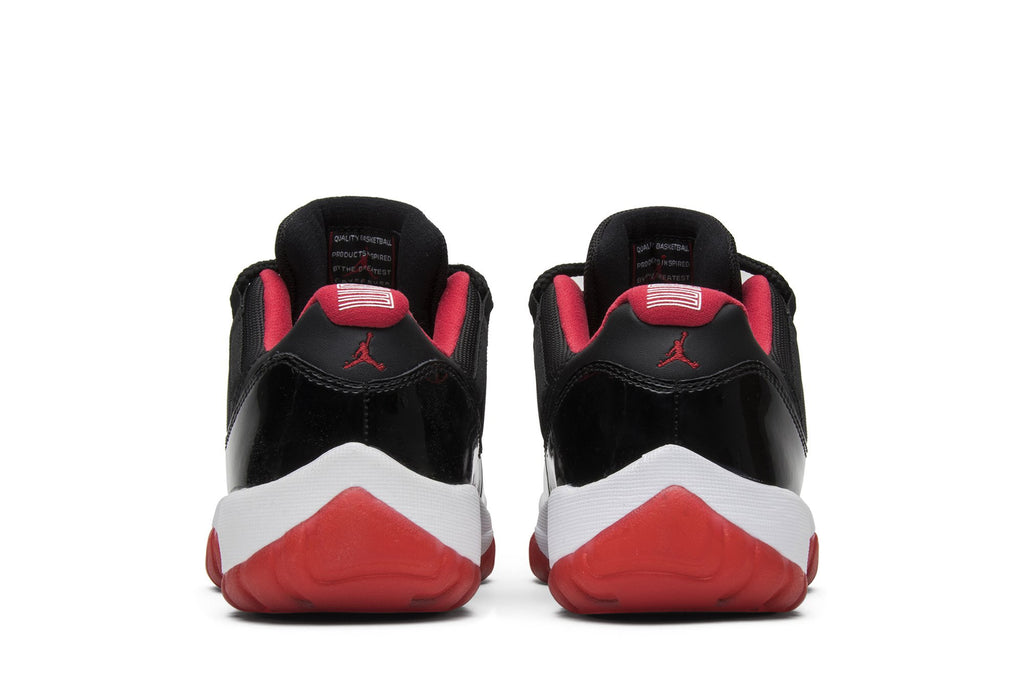 Retro 11 Low Sneakers — Bred — 528895-012