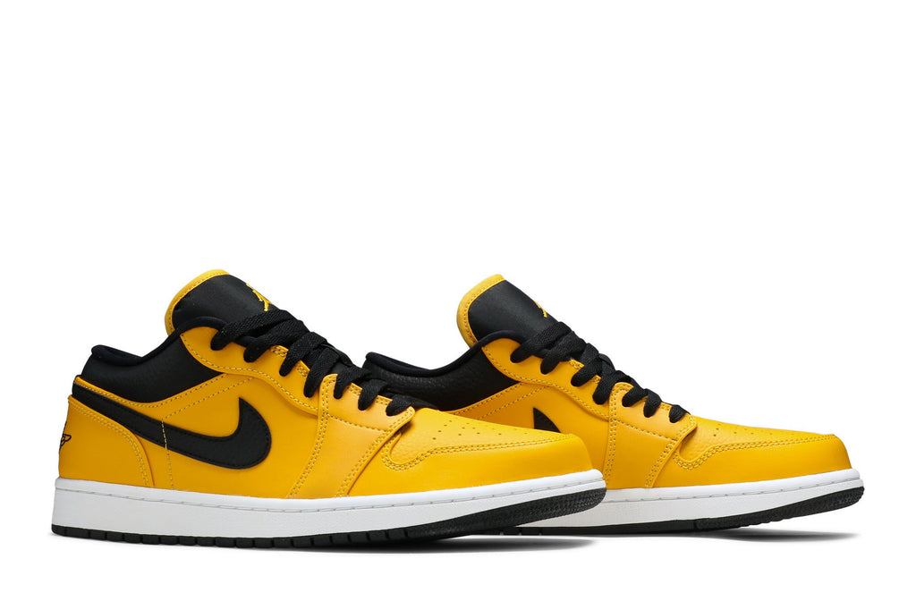 Retro 1 Low Sneakers — University Gold Black — 553558-700