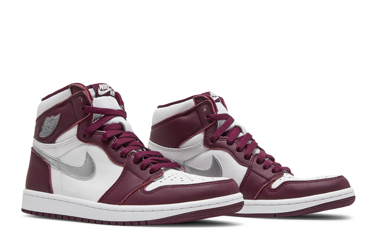 Retro 1 High OG Sneakers — Bordeaux — 555088-611