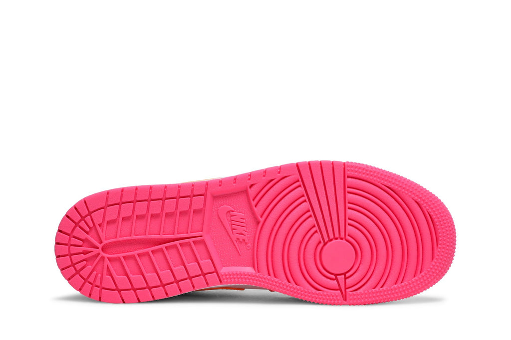 Retro 1 Low Utility GS Sneakers — Crimson Pulse — DJ0530-801