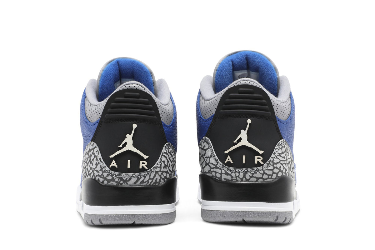 Retro 3 Sneakers — Varsity Royal — CT8532-400