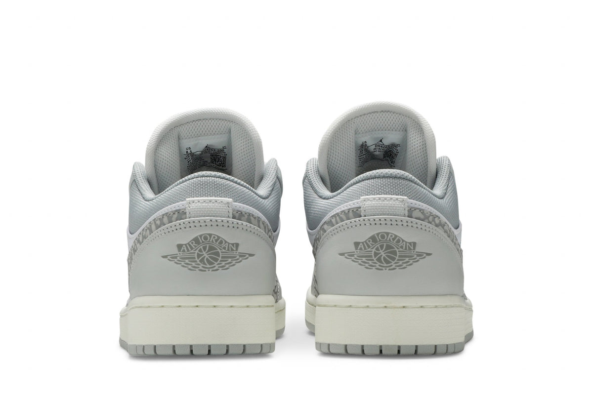 Retro 1 Low Premium Sneakers — Elephant Print — DH4269-100