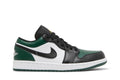 Retro 1 Low Sneakers — Green Toe — 553558-371