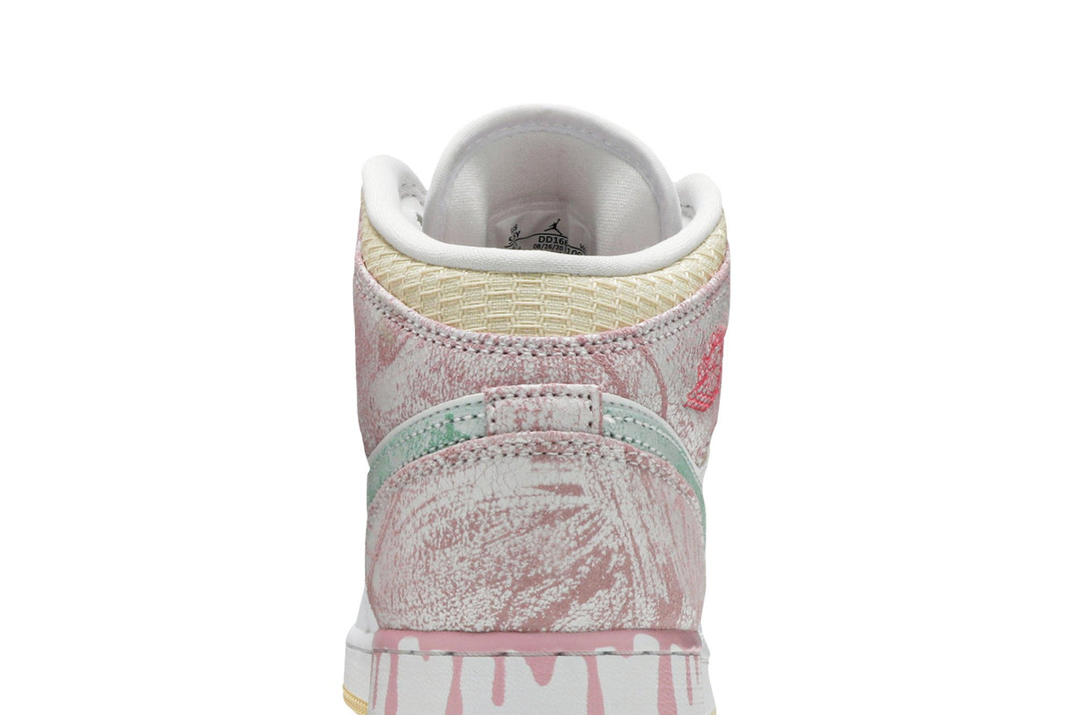 Retro 1 Mid SE GS Sneakers — Ice Cream — DD1666-100