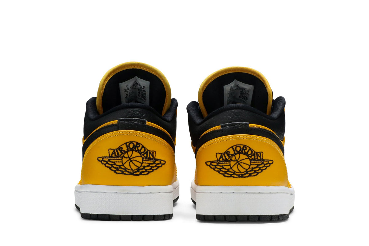 Retro 1 Low Sneakers — University Gold Black — 553558-700