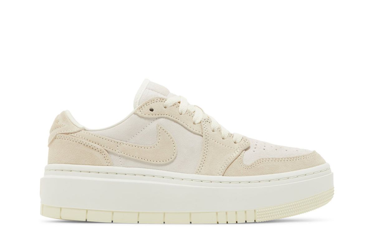 Retro 1 Elevate Low Sneakers — Coconut Milk — DH7004-101