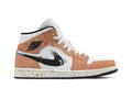 Retro 1 Mid SE Sneakers — Brushstroke Paint Splatter — DA8005-100
