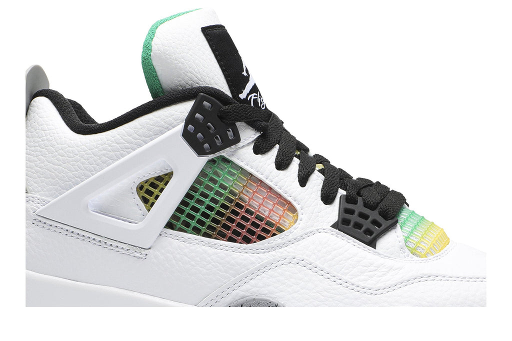 Retro 4 Sneakers — Rasta — AQ9129-100