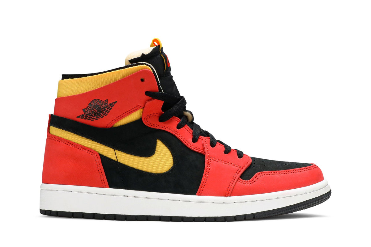 Retro 1 High Zoom Comfort Sneakers — Chile Red — CT0978-006