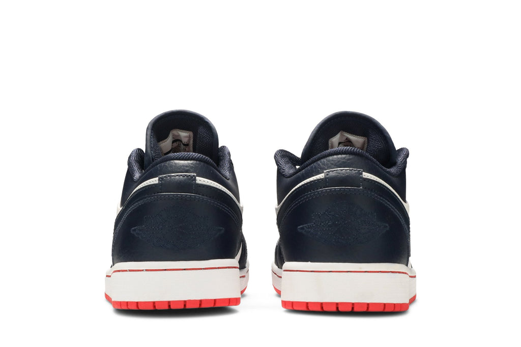 Retro 1 Low Sneakers — Obsidian Ember — 553558-481