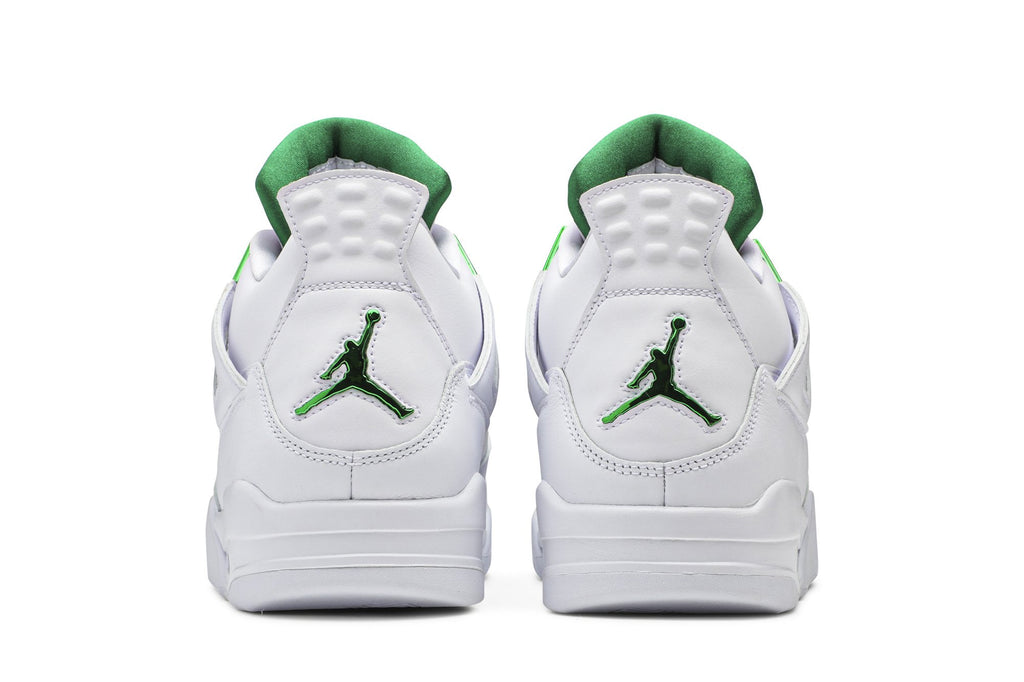 Retro 4 Sneakers — Green Metallic — CT8527-113