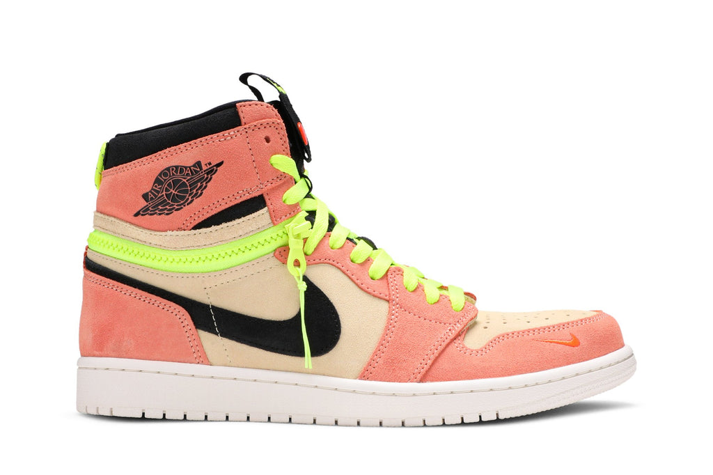 Retro 1 High Switch Sneakers — Pink Volt — CW6576-800