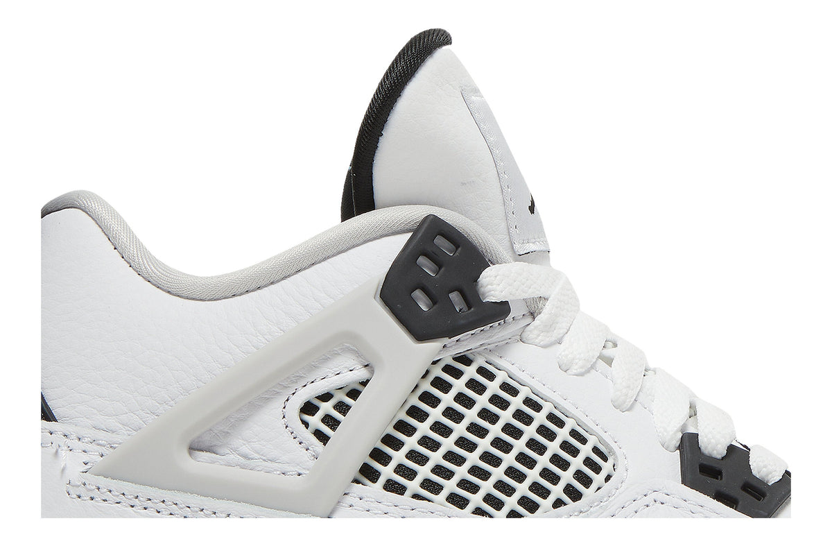 Retro 4 GS Sneakers — Military Black — 408452-111