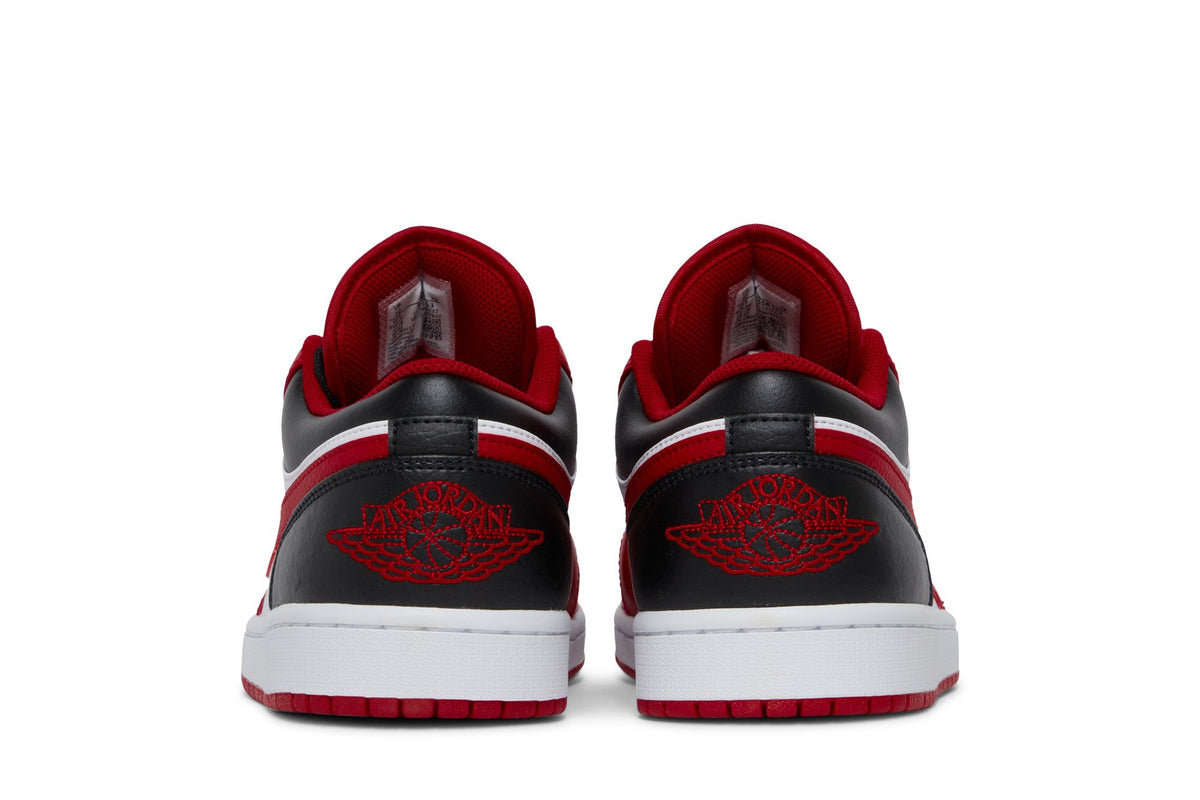 Retro 1 Low Sneakers — Reverse Black Toe — 553558-163
